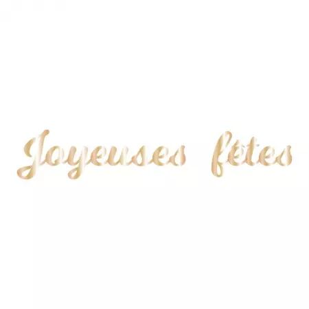 GUIRLANDE JOYEUSES FETES 1,40M