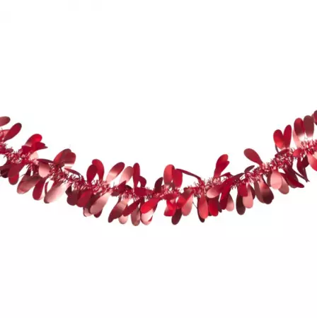 GUIRLANDE NOEL LIBELLULE ROUGE MAT