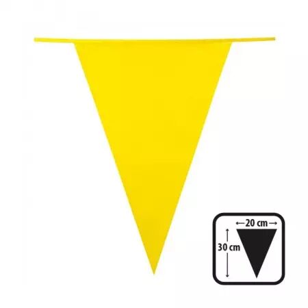 Guirlande PE 20 fanions 30 X 20 cm JA