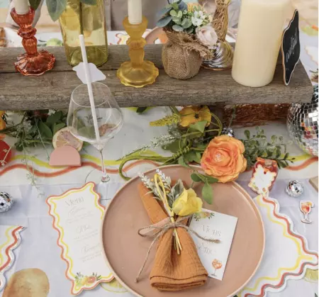 GUIRLANDE PEACHY CORAIL 