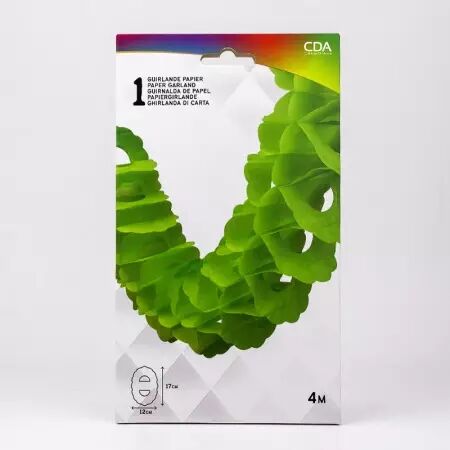 Guirlande zinnia 4m - Vert pomme / CO03201VO