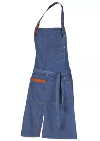 HAROLD TABLIER DENIM DELAVE