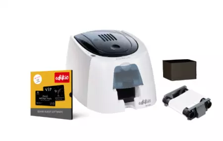 Imprimante EDIKIO Access Logiciel Lite 100 Cartes 1 Ruban 500 Imp