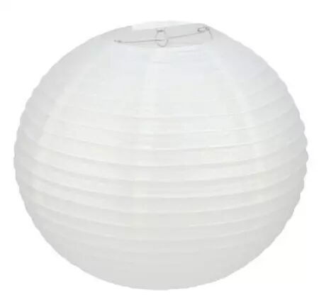LANTERNE BLANCHE 35CM