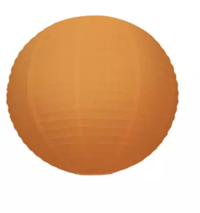 LANTERNE JAPONAISE 35CM ORANGE 