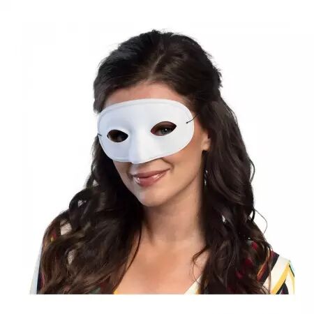 Loup basique BLANC 58% polyester, 40%...