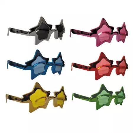 LUNETTES STAR METAL 6 COUL ASS
