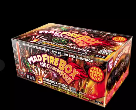 MAD FIRE BOX 100 D&eacute;parts 90\ 