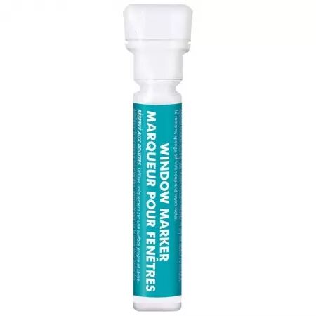 Marker blanc pour vitres 