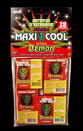 Mitraillette 400 P&eacute;tards li&eacute;s en Batterie