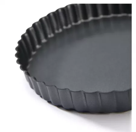 Moule &agrave; tarte rond acier antiadh&eacute;sif &Oslash;20cm