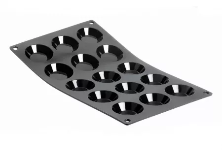 MOULFLEX NOIR - 15 MINI TARTELETTES