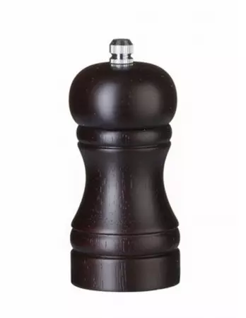 MOULIN A POIVRE BOIS FONCE INOX MOULIN 50X113 MM