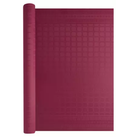 Nappe Damass&eacute;e 1.20x25m FRAMBOISE