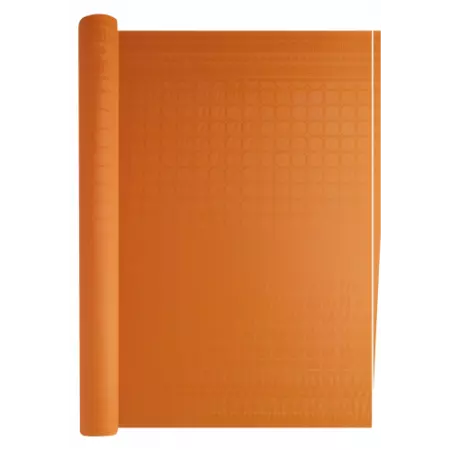 Nappe Damass&eacute;e 1.20x25m MANDARINE