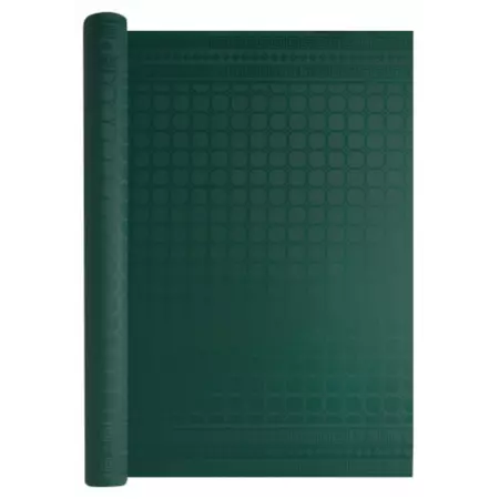 Nappe Damass&eacute;e 1.20x25m VERT FONCE