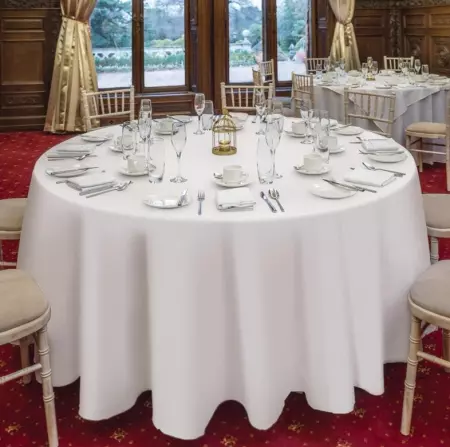 NAPPE RONDE BLANCHE MITRE 3050M