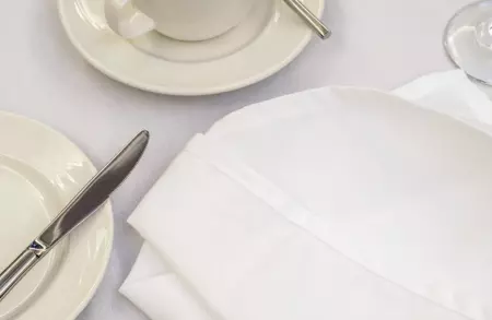 NAPPE RONDE BLANCHE MITRE 3050M