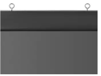 OlympWallboard Black Wooden Frame - 600x800mm