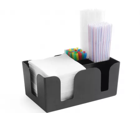 Organisateur de bar ABS noir 240x145x105 mm