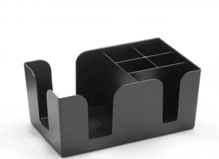Organisateur de bar ABS noir 240x145x105 mm