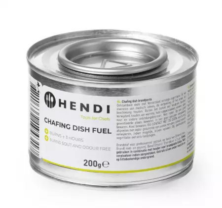PATE COMBUSTIBLE POUR CHAFING DISH EN BOITE 200g ethanol