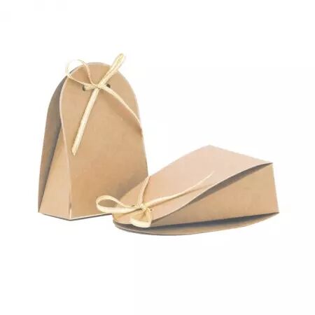 PETITES BOITES KRAFT EN OR X8