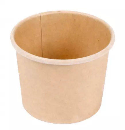 PETITS POTS 60 ML (2 oz) 210 + 18 PE G/M2 &Oslash;6,15/4,75x4,8 CM MARRON CARTON (1000 UNIT&Eacute;) (FSC MIX 70%)