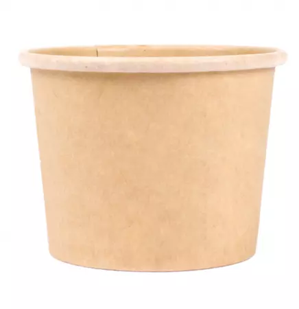 PETITS POTS 60 ML (2 oz) 210 + 18 PE G/M2 &Oslash;6,15/4,75x4,8 CM MARRON CARTON (1000 UNIT&Eacute;) (FSC MIX 70%)
