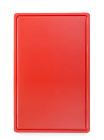 PLANCHE A DECOUPER ROUGE GN 1/1 15mm HDPE500