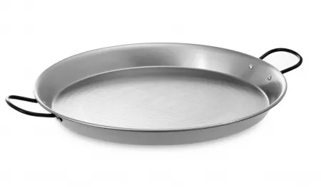 PLAT A PAELLA TOLE ACIER 90CM EL SALER
