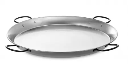 PLAT A PAELLA TOLE EN ACIER 80CM EL SALER 