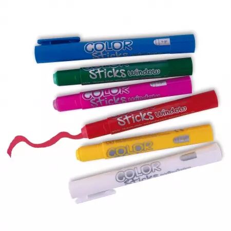  POCH 6 TUB.GOUACHE SOLIDE 6G COUL WINDOW