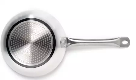 PO&Ecirc;LE INDUCTION  ALUMINIUM MANCHE EN INOX 3MM. 20 &Oslash;