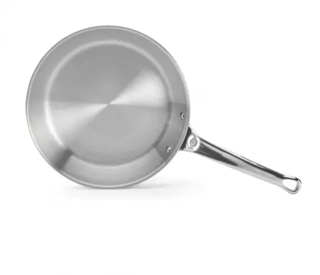 POELE INOX MILADY QUEUE EN FONTE DIAM 24CM