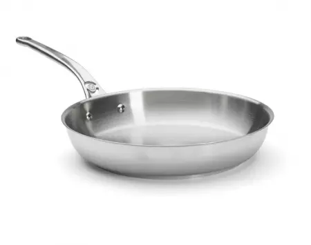 POELE INOX MILADY QUEUE FONTE INOX DIAM 28