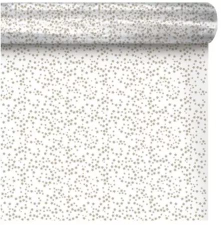 Polypro D&eacute;cor 0.80x120 m 35&micro; VOLGA ARGENT