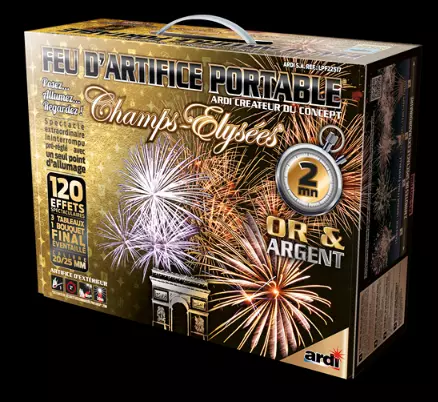 PORTABLE LPF OR ET ARGENT 2MIN