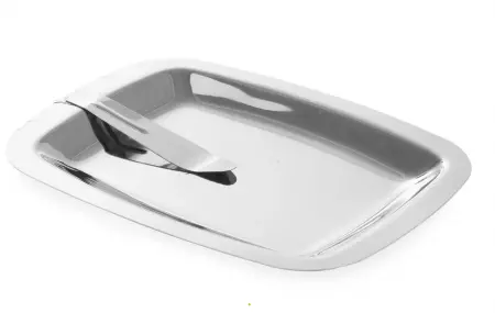 Porte-addition avec pince inox 152x110 mm