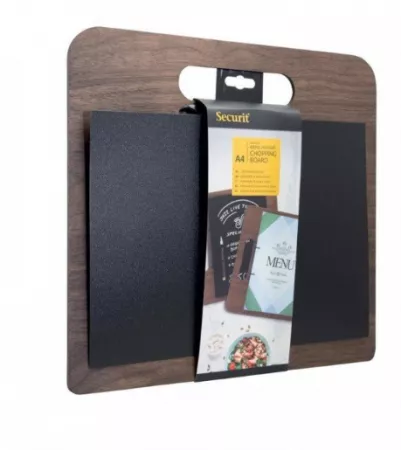 PORTE MENU EN BOIS A4