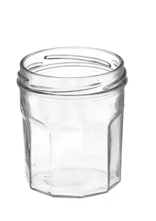 POT VERRE 200 TO70 MENAGE 10 FACETTES + CAPS70