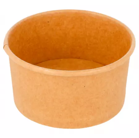 POTS &Agrave; GLACES 90 ML 210 + 18 PE G/M2 &Oslash;7,2x4 CM MARRON CARTON (2000 UNIT&Eacute;) (FSC MIX 70%)