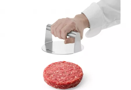 Presse &agrave; smash burger inox 160x78 mm