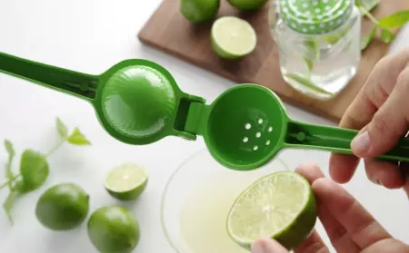 PRESSE POUR CITRONS VERTS ALUMINIUM 203x60x40mm