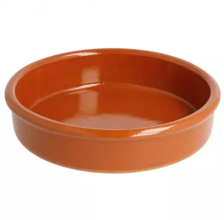 R&Eacute;CIPIENTS EN FA&Iuml;ENCE POUR CR&Egrave;ME CATALANE 220 ML &Oslash; 12x2,6 CM MARRON ROUGEATRE CERAMIQUE (44 UNITES)