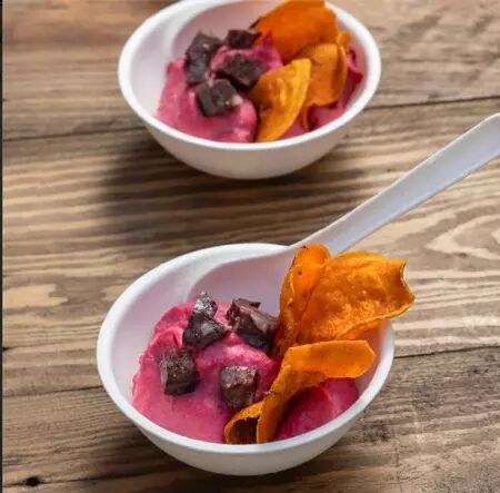 R&Eacute;CIPIENTS RONDS \'BIONIC\' &Oslash; 7,5x3 CM BLANC BAGASSE (1000 UNIT&Eacute;)