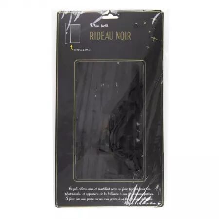 RIDEAU NOIR 250CM