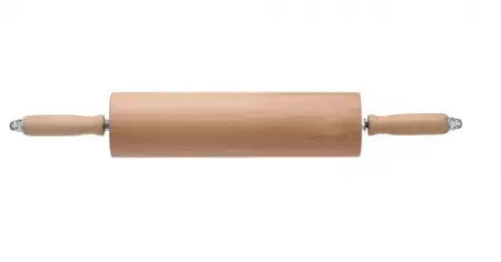 ROULEAU &Agrave; PATE EN BOIS ROULEMENT BIELLE 75X380/590