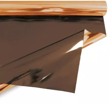 Rouleau M&eacute;tal 0.70x50m CUIVRE TAUPE