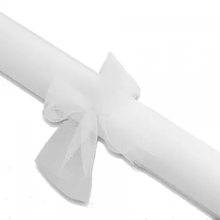 Rouleau tulle BLANC 48cmx7m
